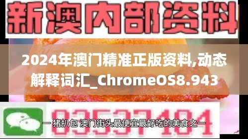 2024年澳门精准正版资料,动态解释词汇_ChromeOS8.943