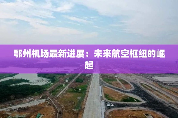 鄂州机场最新进展:未来航空枢纽的崛起