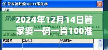 2024年12月14日管家婆一码一肖100准：代码美学的极致追求