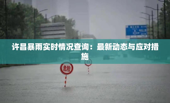许昌暴雨实时情况查询：最新动态与应对措施