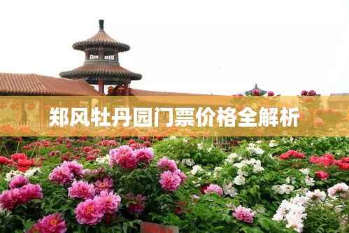 郑风牡丹园门票价格全解析